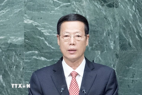 Phó Thủ tướng Trung Quốc Trương Cao Lệ. (Nguồn: THX/TTXVN)