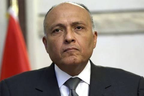 Ngoại trưởng Sameh Shoukry. (Nguồn: egypttoday.com)