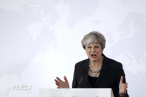 Thủ tướng Anh Theresa May. (Nguồn: AFP/TTXVN)