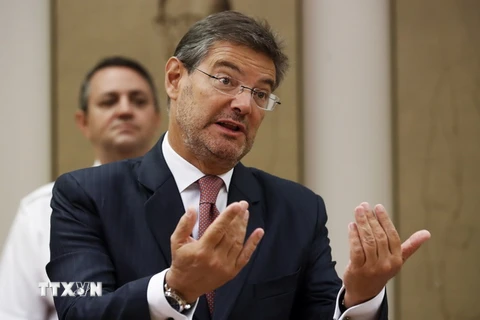 Bộ trưởng Tư pháp Tây Ban Nha Rafael Catala. (Nguồn: EPA/TTXVN)