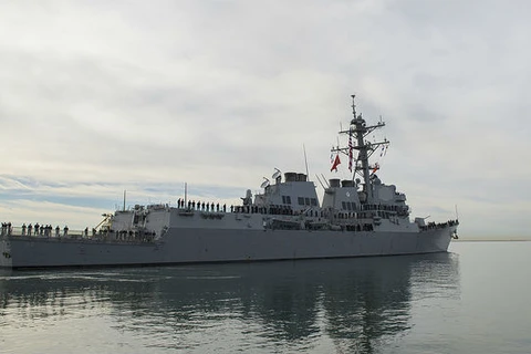 Tàu USS Howard. (Nguồn: timesofsandiego.com)