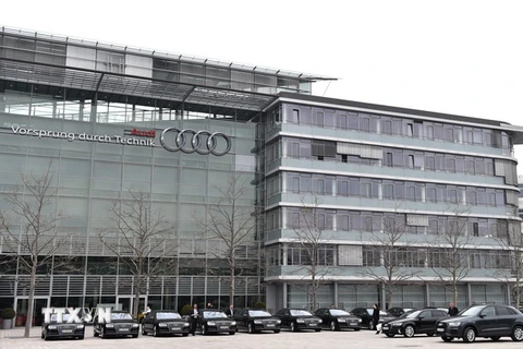 Trụ sở hãng xe Audi tại Ingolstadt, Đức. (Nguồn: AFP/TTXVN)