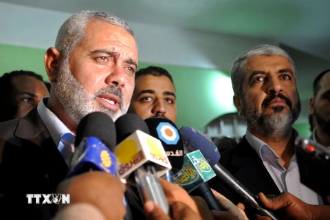 Thủ lĩnh phái Hamas Ismail Haneya. (Nguồn: THX/TTXVN)