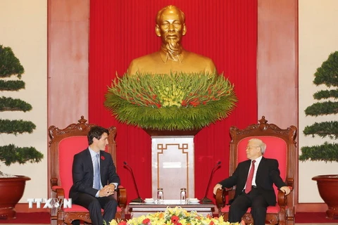 Báo Canada đưa đậm nét về chuyến thăm Việt Nam của Thủ tướng Trudeau