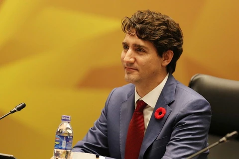 Thủ tướng Canada Justin Trudeau. (Ảnh: TTXVN)