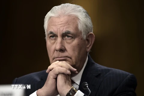 Ngoại trưởng Mỹ Rex Tillerson. (Nguồn: AFP/TTXVN)