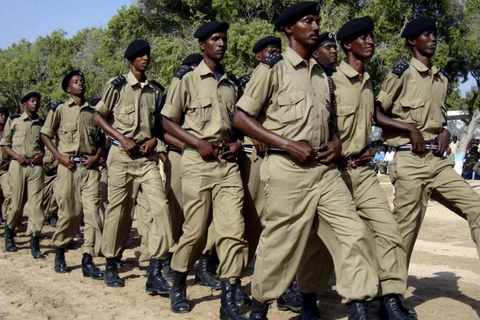 Cảnh sát Somalia. (Nguồn: Reuters)