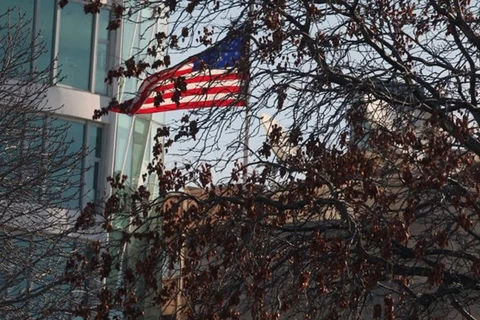 Đại sứ quán Mỹ ở thủ đô Ankara, Thổ Nhĩ Kỳ. (Nguồn: AP)