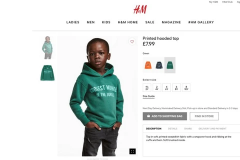 H&M công khai xin lỗi vì hình ảnh quảng cáo mang thông điệp phản cảm