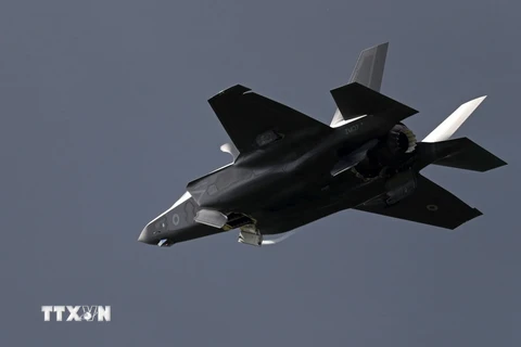 Máy bay tiêm kích F-35B. (Nguồn: AFP/TTXVN)