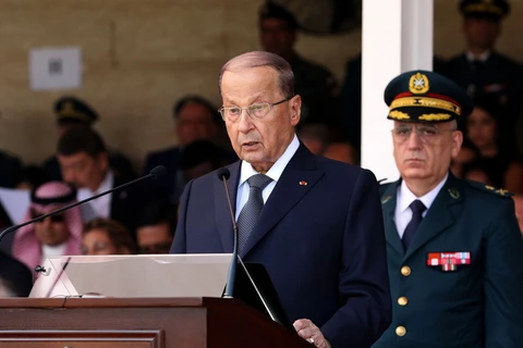  Tổng thống Michel Aoun. (Nguồn: EPA/TTXVN)