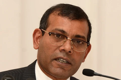 Cựu Tổng thống Mohamed Nasheed. (Nguồn: AFP/TTXVN)