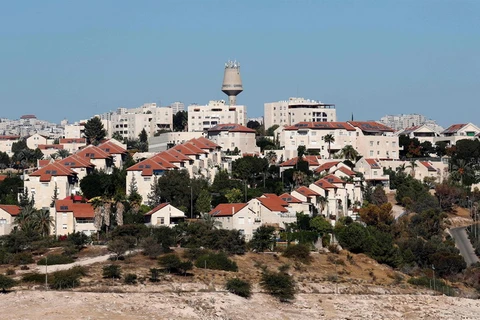 Khu định cư của Israel tại Maale Adumim, Bờ Tây. (Nguồn: AFP/TTXVN)
