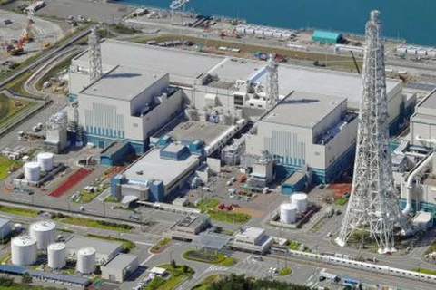 Lò phản ứng số 6 và số 7 tại nhà máy điện Kashiwazaki-Kariwa ở tỉnh Niigata. (Nguồn: Kyodo/TTXVN)