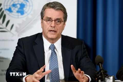  Tổng Giám đốc WTO Roberto Azevedo. (Nguồn: AFP/TTXVN)