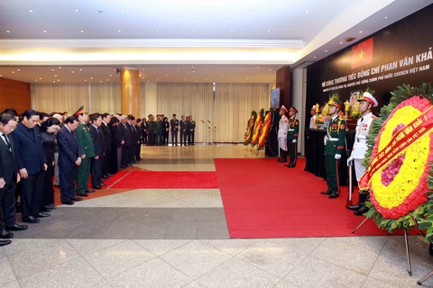 [Video] Tổ chức trọng thể lễ truy điệu nguyên Thủ tướng Phan Văn Khải