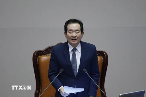Chủ tịch Quốc hội Hàn Quốc Chung Sye-kyun. (Nguồn: AFP/TTXVN)