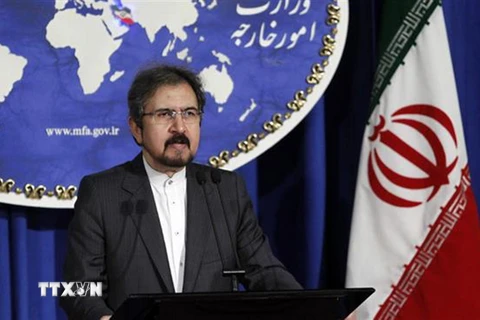 Người phát ngôn Bộ Ngoại giao Iran Bahram Qasemi. (Nguồn: AFP/TTXVN)