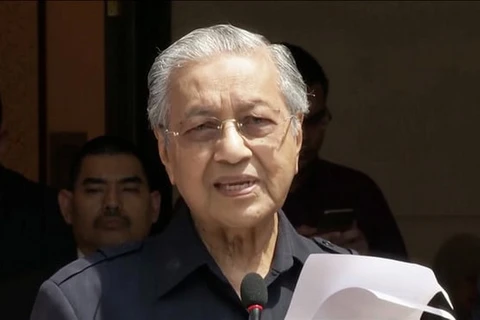 Tân Thủ tướng Malaysia Mahathir Mohamad. (Nguồn: Reuters)