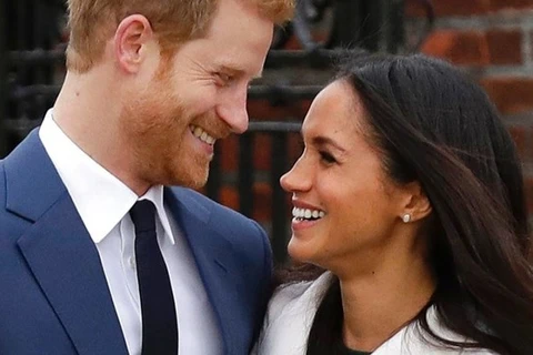 Hoàng tử Harry và cô dâu Meghan Markle. (Nguồn: NBC)