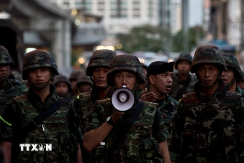 Quân đội Thái Lan. (Nguồn: AFP/TTXVN)