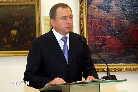 Ngoại trưởng Belarus Vladimir Makei. (Nguồn: Belarus News/ TTXVN)