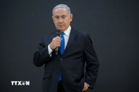 Thủ tướng Israel Benjamin Netanyahu. (Nguồn: THX/TTXVN)