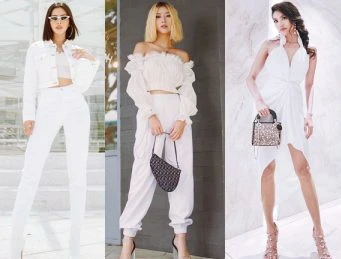 White-on-white: Từ khóa hot nhất tuần chinh phục quý cô thời trang