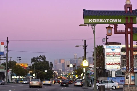 Koreatown ở Los Angeles. (Nguồn: traveller.com.au)