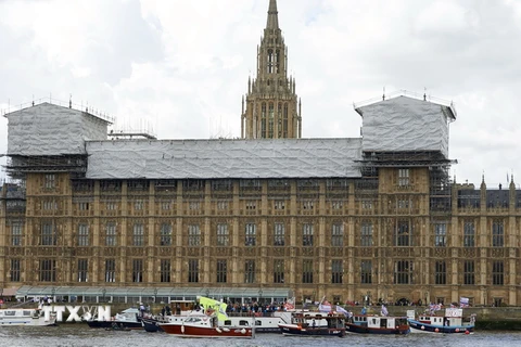  Quang cảnh tòa nhà Quốc hội Anh ở London ngày 12/6. (Nguồn: AFP/TTXVN)