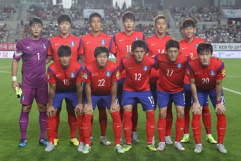 Đội tuyển Hàn Quốc. (Nguồn: football2018worldcup.com)