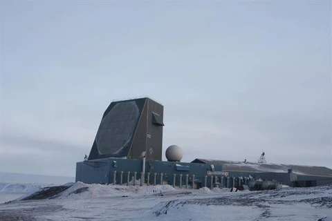 Một radar ở Shemya, bang Alaska. (Nguồn: U.S. Air Force)