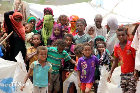 Người tị nạn Yemen. Ảnh minh họa. (Nguồn: EPA/TTXVN)