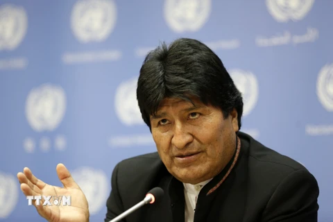 Tổng thống Bolivia Evo Morales. (Nguồn: THX/TTXVN)