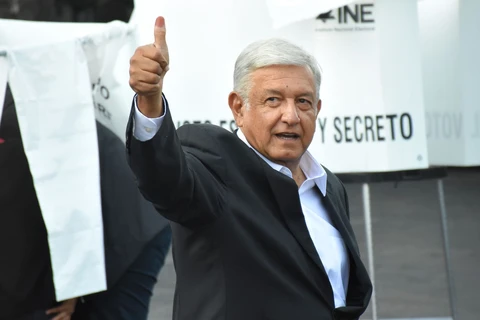 Tổng thống đắc cử Andrés Manuel López Obrador. (Nguồn:Getty images)