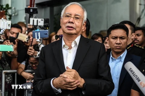 Cựu Thủ tướng Malaysia Najib Razak. (Nguồn: AFP/ TTXVN)