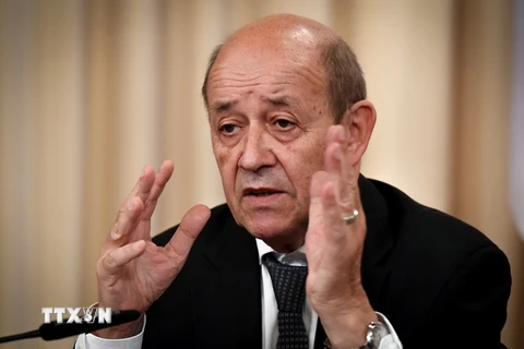 Ngoại trưởng Pháp Jean-Yves Le Drian. (Nguồn: AFP/TTXVN)