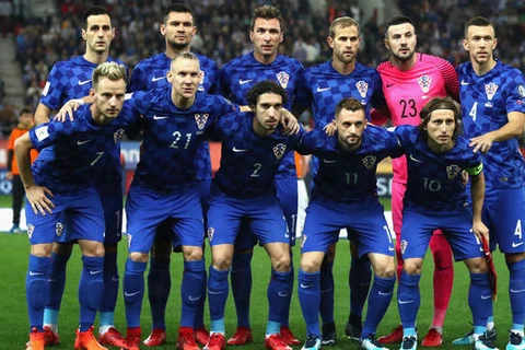 Đội tuyển Croatia. (Nguồn: Getty images)