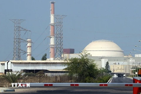 Toàn cảnh nhà máy điện hạt nhân Bushehr của Iran nằm cách thủ đô Tehran 1.200km về phía Nam. (Nguồn: AFP/TTXVN)