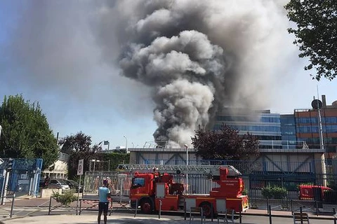Quang cảnh vụ cháy. (Nguồn: AFP)