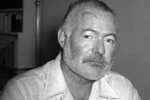 Ernest Miller Hemingway. (Nguồn: AP)