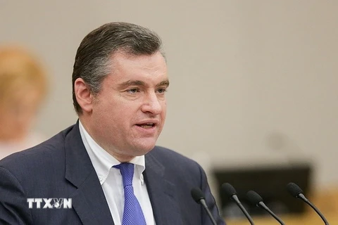 Chủ tịch Ủy ban Đối ngoại Duma quốc gia Nga (Hạ viện) Leodid Slutsky. (Nguồn: TASS/TTXVN)
