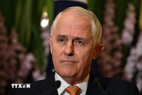 Thủ tướng Malcolm Turnbull. (Ảnh: AFP/TTXVN)