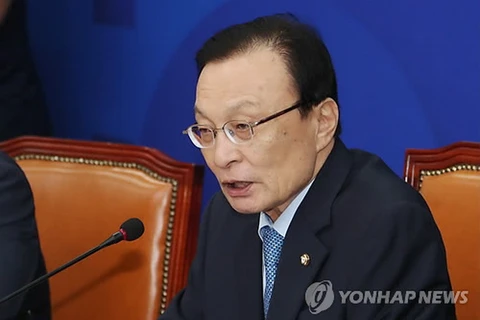 Chủ tịch đảng Dân chủ đồng hành (DP) cầm quyền của Hàn Quốc Lee Han-chan. (Nguồn: Yonhap)