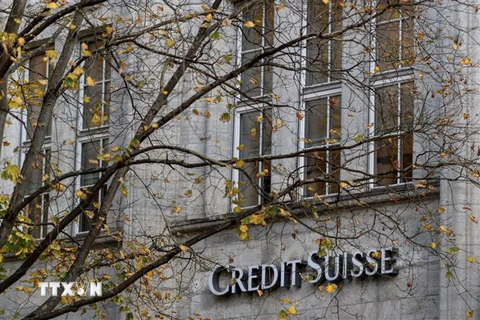Một ngân hàng tại Basel, Thụy Sĩ ngày 1/11/2017. (Nguồn: AFP/TTXVN)
