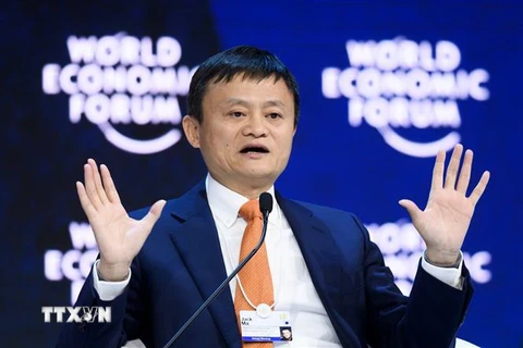 Tỷ phú Jack Ma. (Ảnh: AFP/TTXVN)