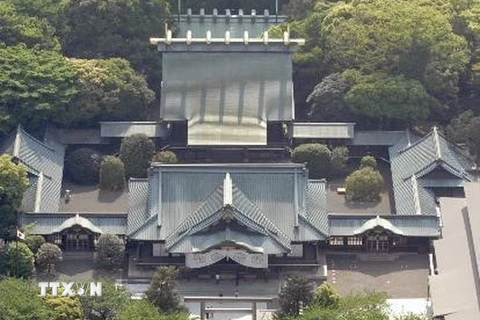 Đền Yasukuni ở Tokyo, Nhật Bản. (Nguồn: Kyodo/TTXVN)