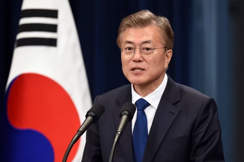 Tổng thống Moon Jae-in. (Nguồn: Getty images)
