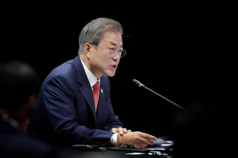 Tổng thống Hàn Quốc Moon Jae-in. (Nguồn: straitstimes.com)