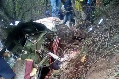 Hiện trường vụ tai nạn. (Nguồn: zoomzimbabwe.com)